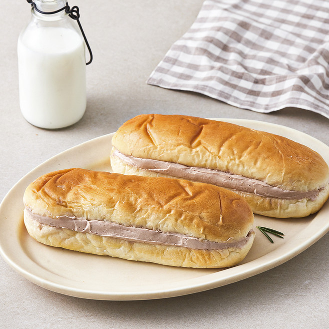 후앙 초코크림빵, 90g, 2개입, 1개