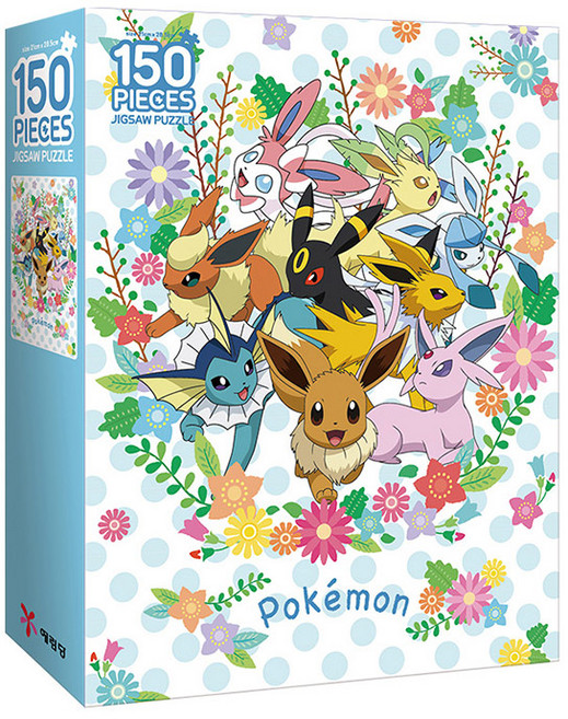 포켓몬스터 직소 퍼즐 150 이브이와 친구들, 예림당