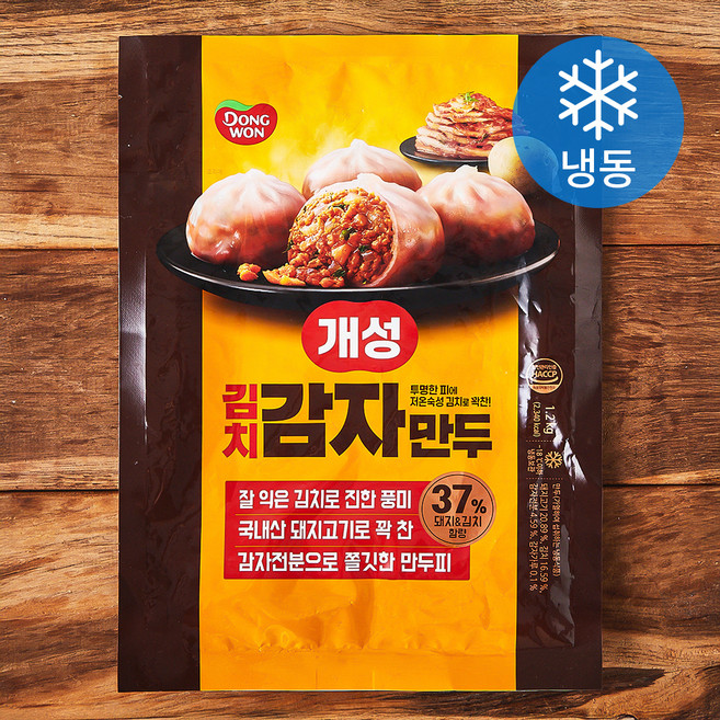 동원 개성 김치 감자만두 (냉동), 1.2kg, 1개