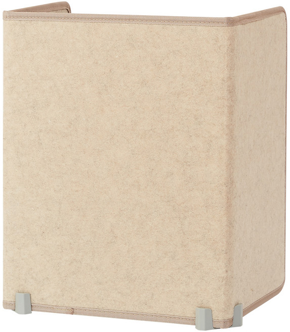 르젠 파티션 데스크 3면 발열 전기스토브, 베이지, LZH-PT3