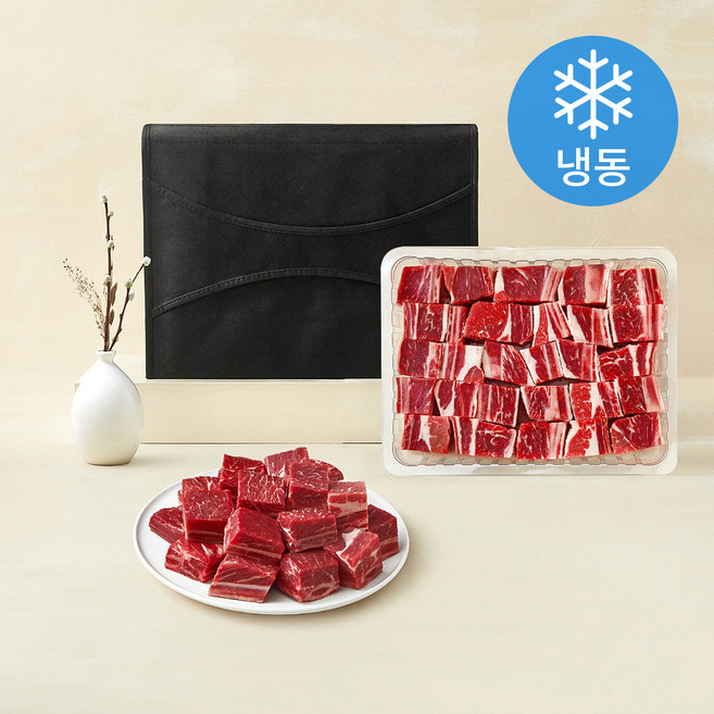 푸드장 미국산 초이스 찜갈비 선물세트 (냉동), 1세트, 2kg