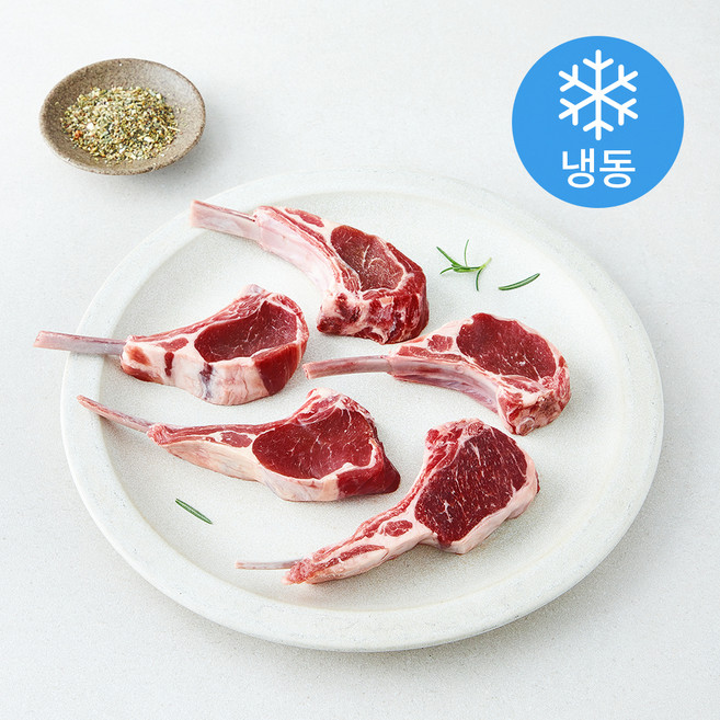 뉴질랜드산 램 프렌치랙 300g + 시즈닝 7g 세트 (냉동), 1세트