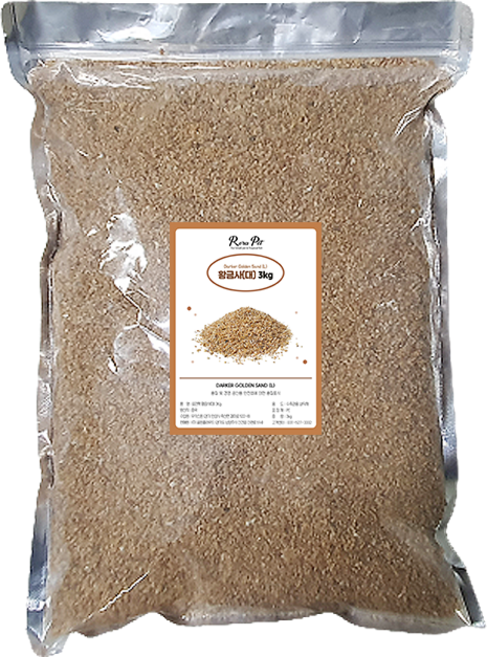 로라펫 황금사 대 3kg, 혼합색상, 1개