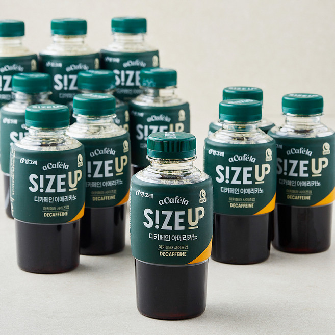 아카페라 사이즈업 디카페인 아메리카노, 20개, 350ml