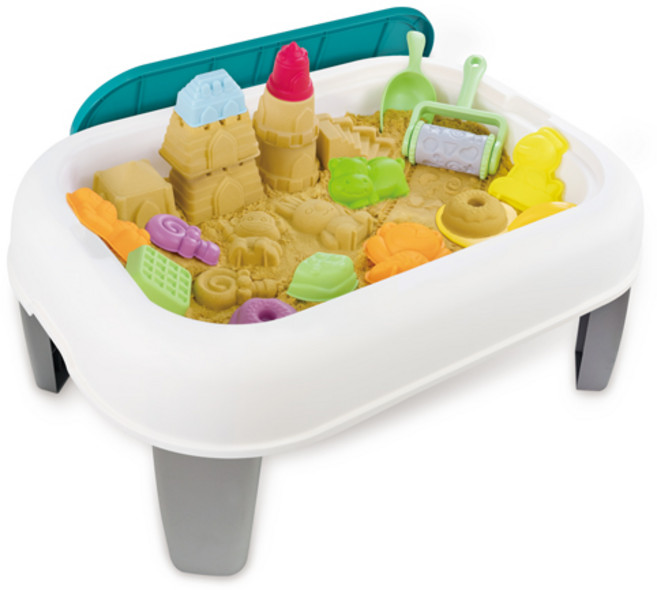 블루래빗 모래놀이 테이블 유아용클레이 세트, 혼합색상, 1세트