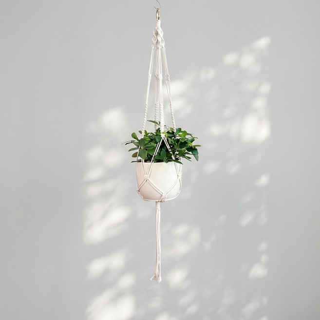 몰투데이 힐링정원 마크라메 인테리어 화분 걸이, B 7, 1개