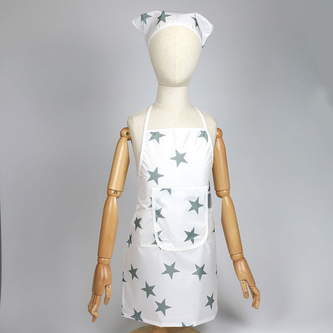 베베슈에뜨 아동용 방수 앞치마 두건 세트