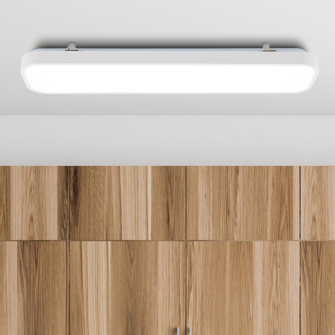 Meliving DS Slim LED 25W 三星晶片 無閃爍 浴室天花板系統照明, 白色