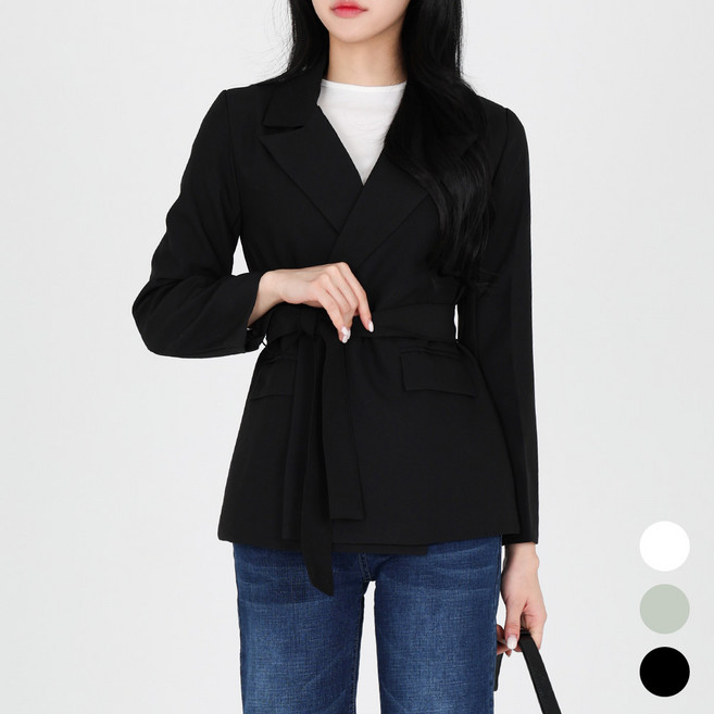 모이르벨라 여성용 솔비 벨트 테일러 자켓 O25SS2-A1620