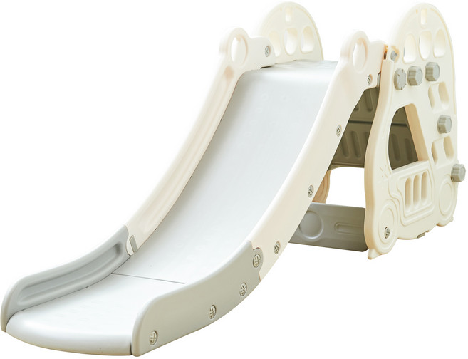 펀엔베이비 바니바니 미끄럼틀, 화이트 + 그레이, 1개