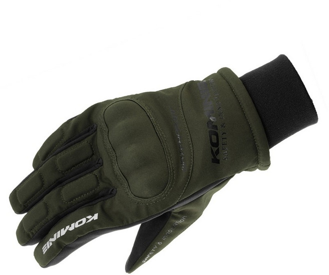 코미네 오토바이 장갑 세트 GK-816, OLIVE