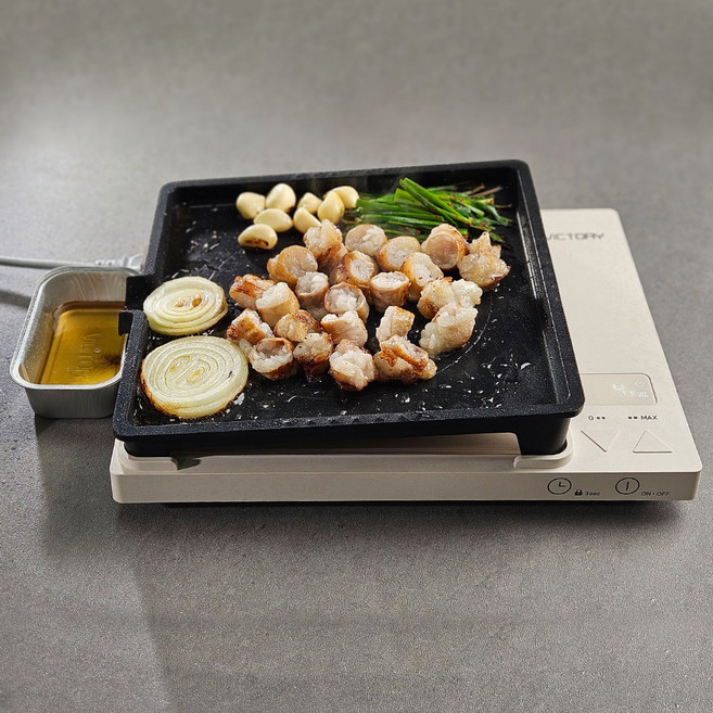 빅토리 포터블 인덕션 1구 + 전용 불판 세트, 일반형, K050(인덕션)