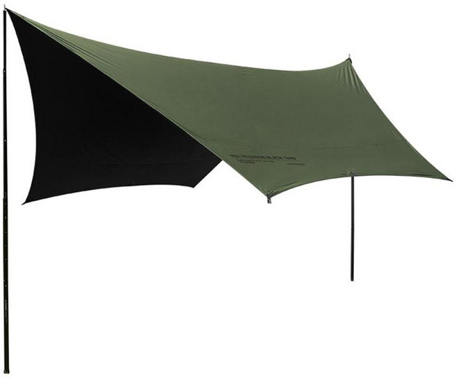 HIGHGROUNDZ EFFECTIVE 黑膠塗層天幕, 卡其色