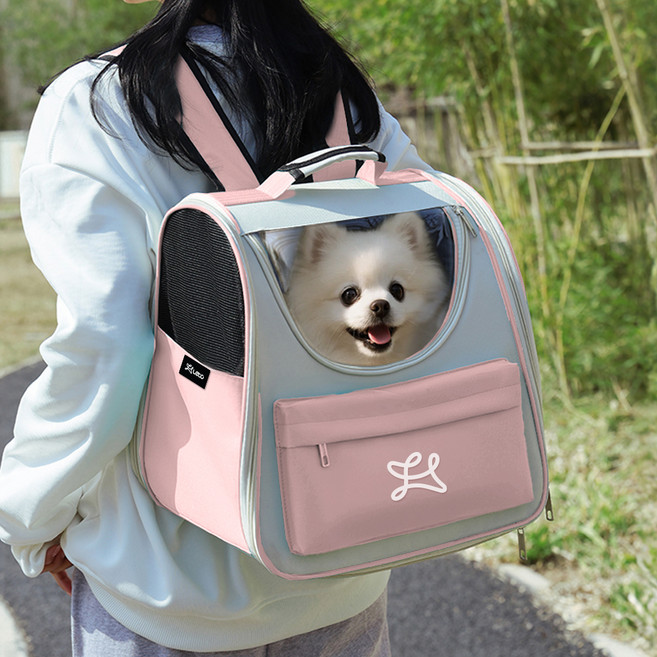 레토 반려동물 이동가방 LDD-B05, 핑크, 1개