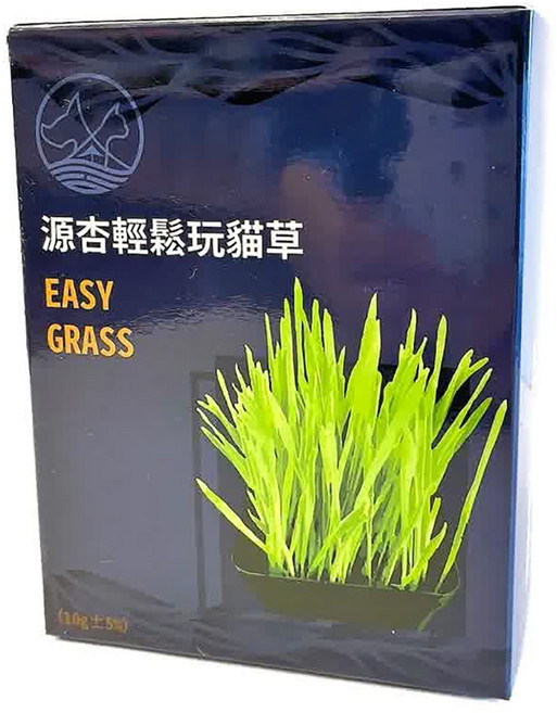 源杏 輕鬆玩 EASY GRASS, 貓草, 1個