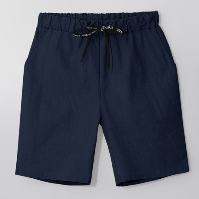 엠엔씨 남녀공용 린넨 데일리 통기성 밴딩 반바지 MDSP650BJ