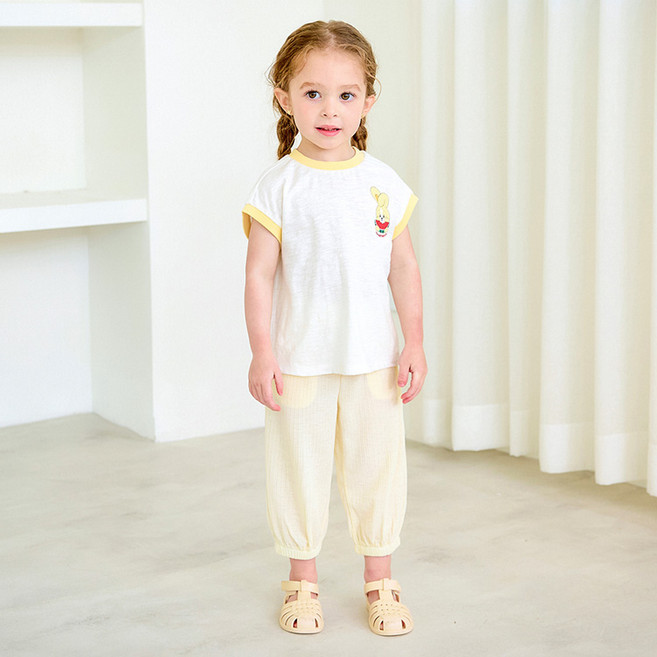 몰리멜리 아동용 슈가 워터멜론 시원 상하복 세트