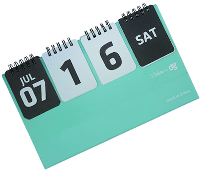 다감컴퍼니 신생아 디데이 만년달력, 민트, 1개