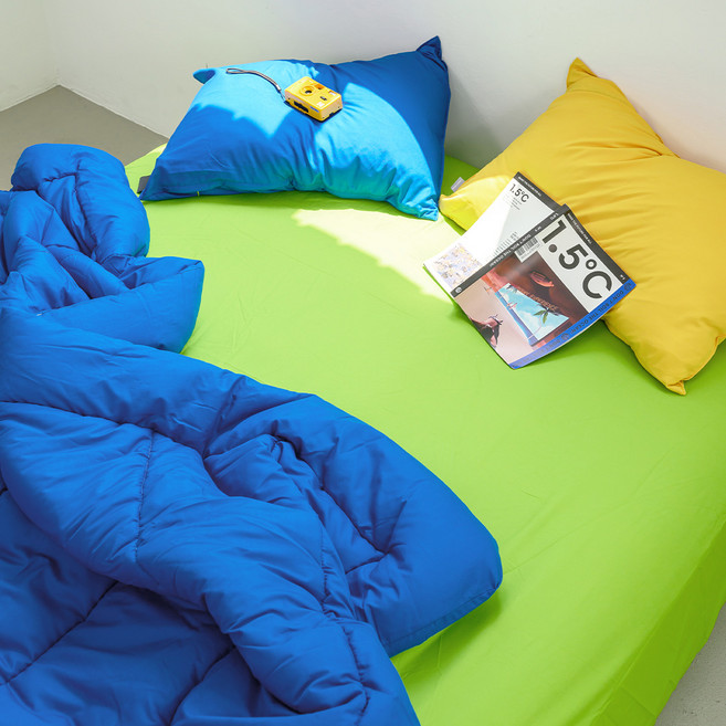 믹스앤매치 국내 제조 카이 홑겹 매트리스커버