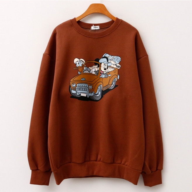 엔비룩 기모 미키 맨투맨