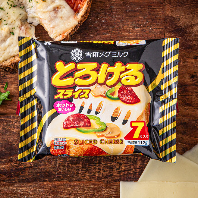 유키지루시 녹는 슬라이스 치즈 7개입, 112g, 1개입, 1개