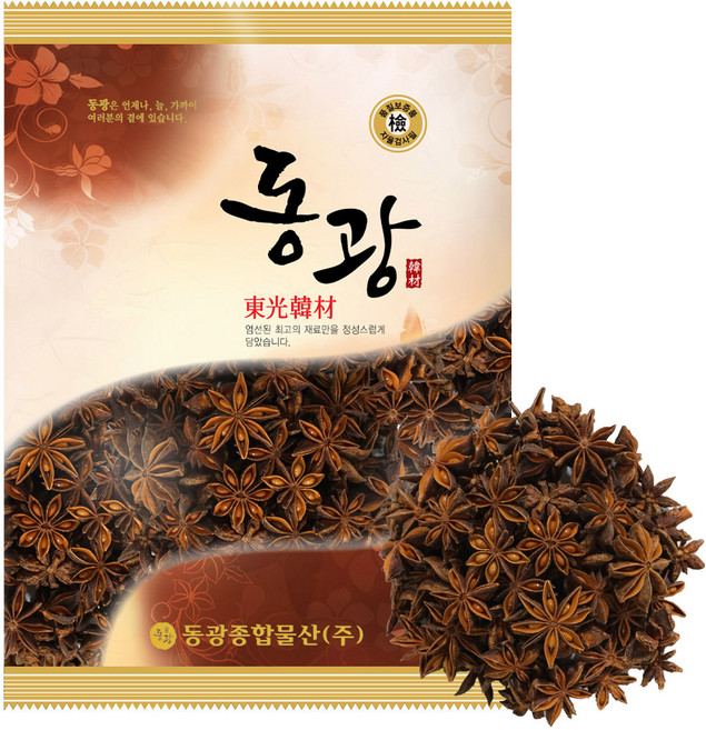 동광한방몰 팔각향 스타아니스, 1개, 200g