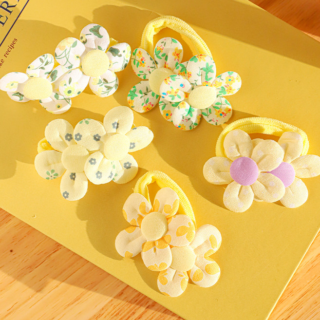 아기코끼리 꽃비요정 머리끈 5종 x 2p 세트