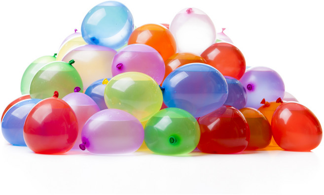 Bk Latex 霓虹水球, 1個, 多色