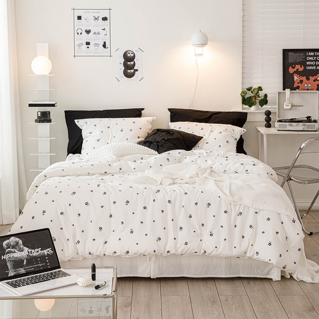 엘레나하임 건조기 가능 부드럽고 폭신한 모달 차렵이불 풀세트