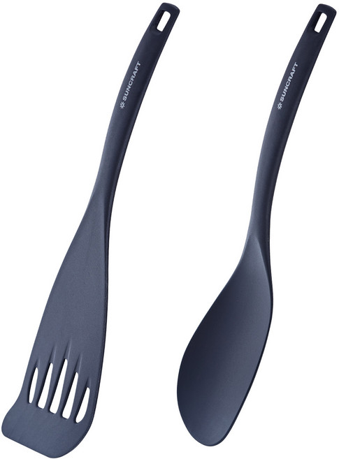 선크래프트 나일론 사선뒤집개 + 볶음 주걱 세트, 혼합색상, 1개