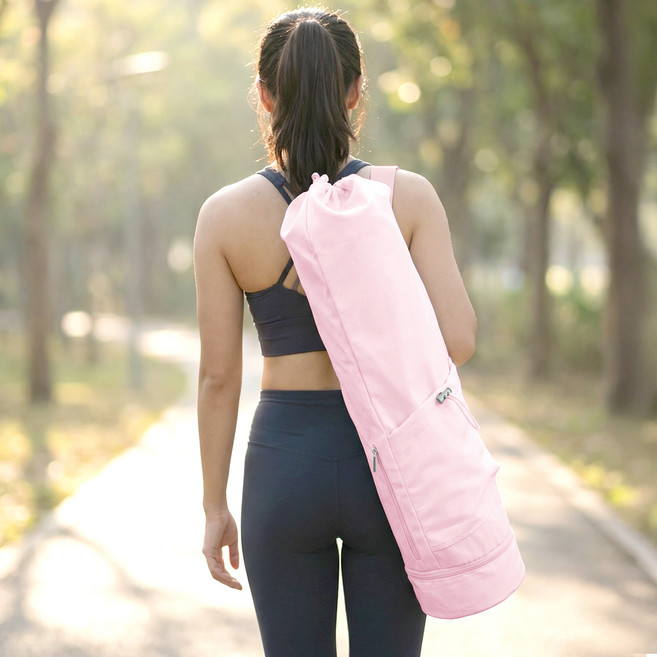 아리프 비아나 요가매트 가방, 핑크, 1개