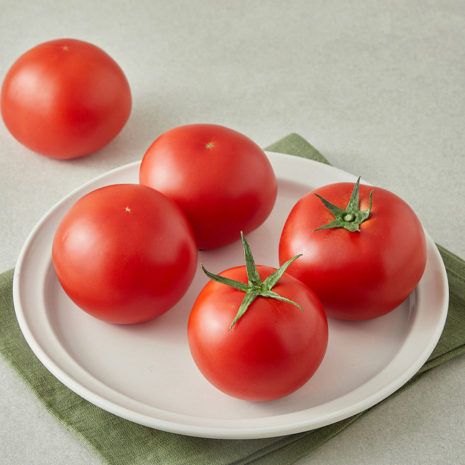 GAP 인증 레드칸 토마토, 1개, 1kg