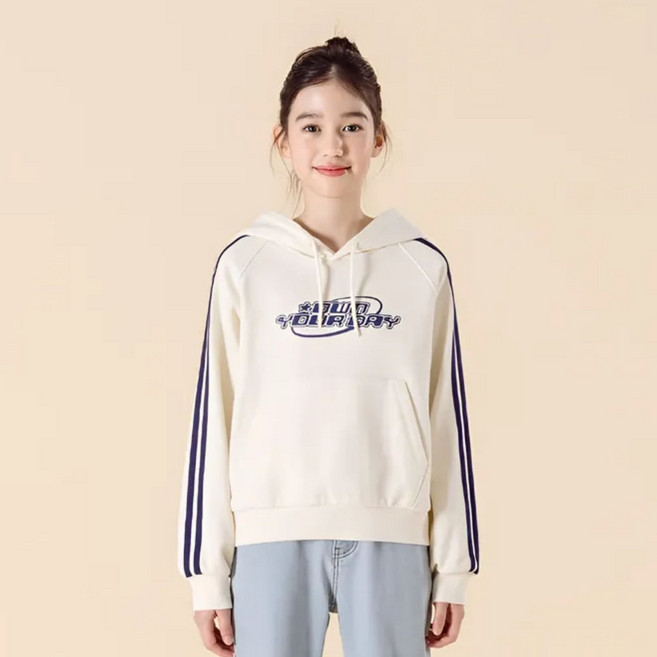 아이러브제이 초중생 유어데이 크롭 후드티