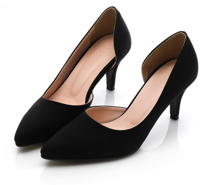 갓슈 브리나 인사오픈 스틸레토 빅사이즈 하이힐 7cm