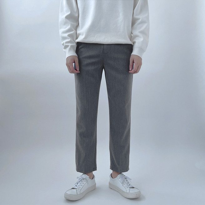 조군샵 남성용 빅사이즈 옆밴딩 슬랙스 숏 P6484