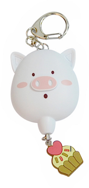 아기돼지 호신용 경보기 밀키, 1개