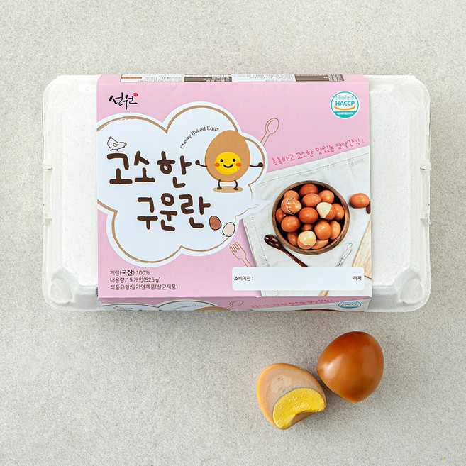 성원 고소한 구운란 525g, 1개, 15구
