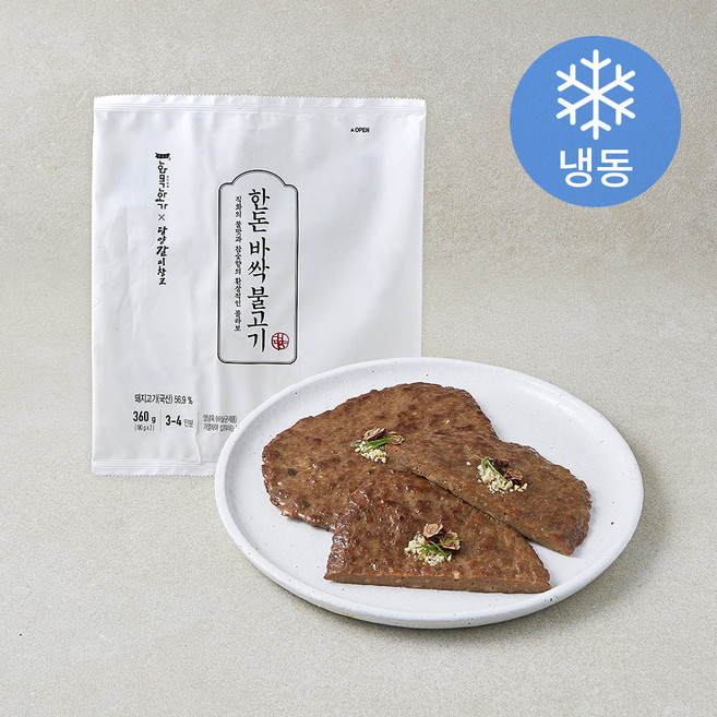 담양갈비창고 한돈 바싹불고기 (냉동), 360g, 1개