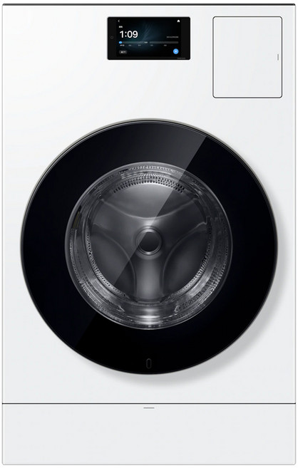 삼성전자 Bespoke AI 콤보 LCD 드럼 세탁건조기 25kg / 20kg 177.8mm 방문설치, 화이트, WD90H25BHW