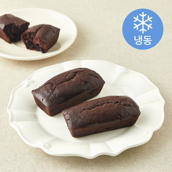 더브레드블루 치키차카초코 쌀낭시에 초코 (냉동), 60g, 1개, 3개입