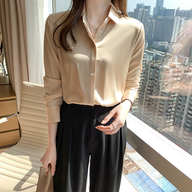 Chichills Lubin 翻領端莊正裝女衫 12088