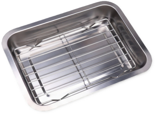 아워웍스 스텐 업소 가정용 밧드 세트, 1세트, 트레이 + 망