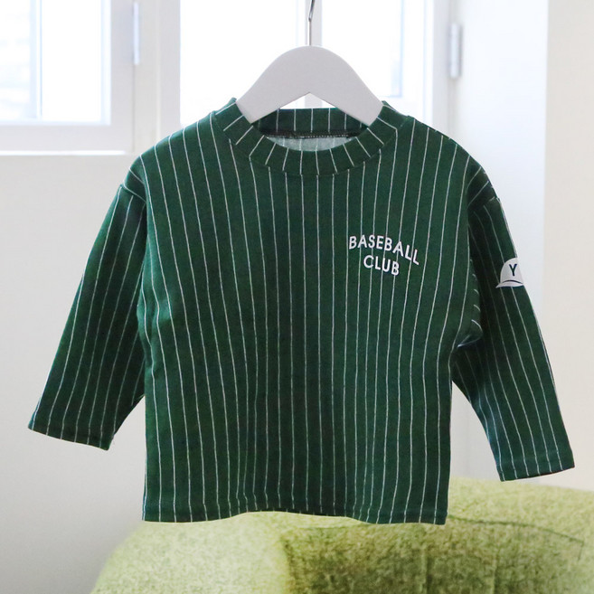 플레이몰 아동용 베이스볼 티셔츠