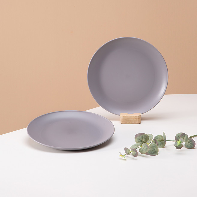 아띠홈 올더플레이트 대접시, 2개, 대접시 2종, 그레이