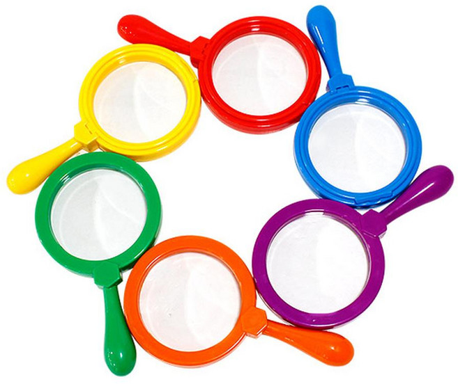 KESB 彩色放大鏡 6件組, 1組