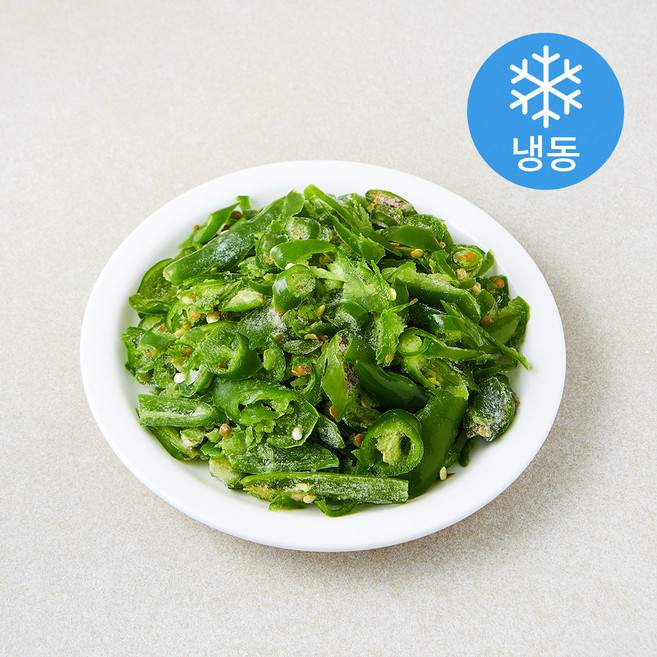 맛템 국내산 슬라이스 청양고추 (냉동), 1개, 400g