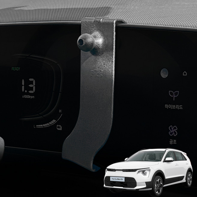 FICS 니로 SG2 전용 대시보드 핸드폰 거치대 마운트, 1개, 혼합색상