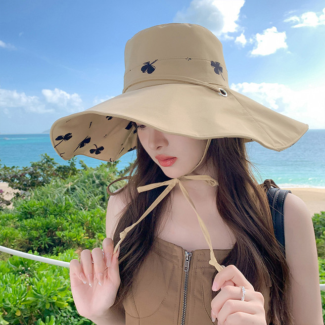 Banya Story 女款 Haontzuki 雙面寬帽簷帽 QQ354