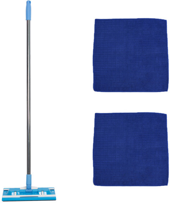 크린메이트 코메드 원터치 매직 밀대 + 극세사 걸레 2p, 1세트