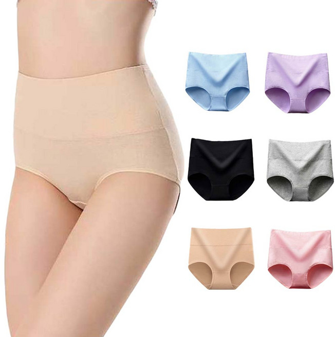 투이스타 데일리 하이웨스트 면 팬티 6종 세트